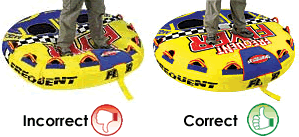 inflate Properly Inflating a Towable Tube